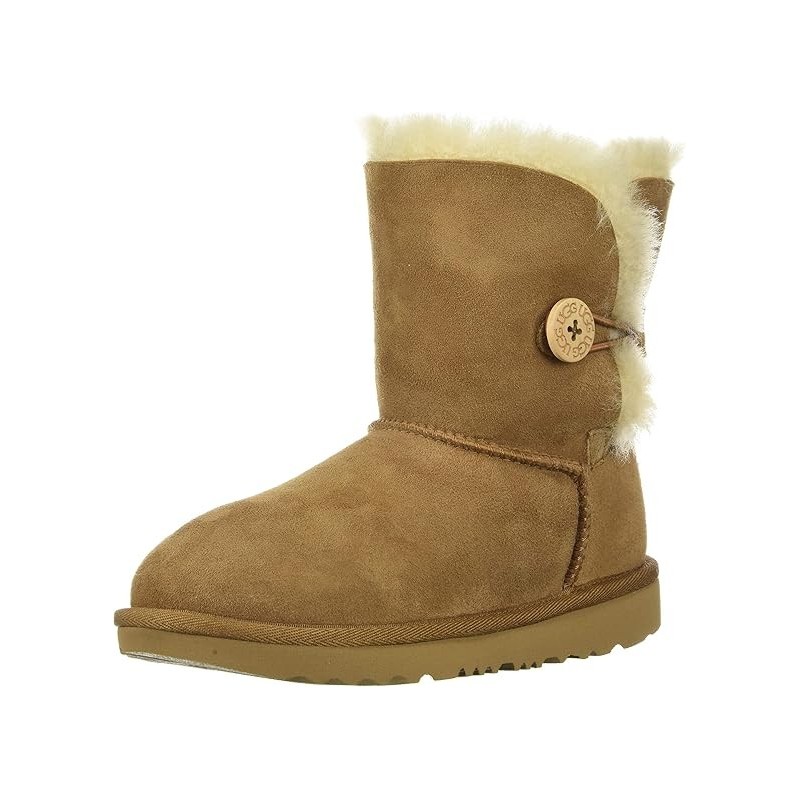 UGG K Bailey Button II Bottes Enfant Isolation Régulée