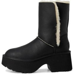 UGG Esmee Leather Boot Tige Cuffable Style Personnalisé