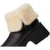 UGG Esmee Leather Boot Tige Cuffable Style Personnalisé