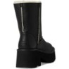 UGG Esmee Leather Boot Tige Cuffable Style Personnalisé